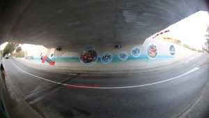 pintura mural cubelles puentes